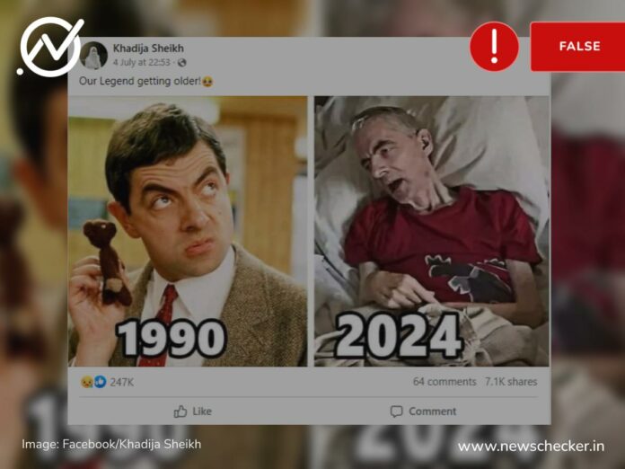 Rowan Atkinson is bedridden false claim goes viral