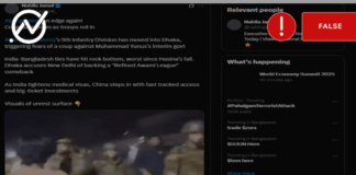 False video of military coup in Bangladesh goes viral